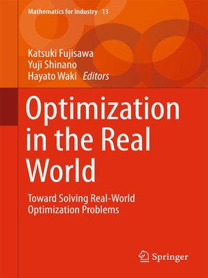 cover image of Optimization in the Real World